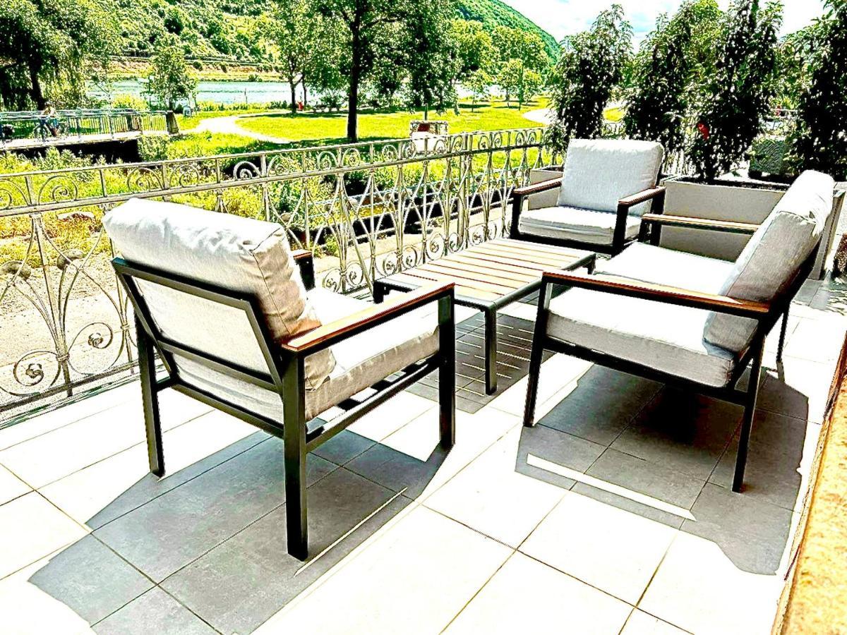 Direct Moselle View 200M² 4 Sz 10Pers Terrace Διαμέρισμα Sankt Aldegund Εξωτερικό φωτογραφία